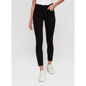 Citizens of humanity rocket crop classic black skinny jeans